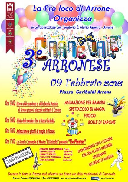 Carnevale Arronese 2016