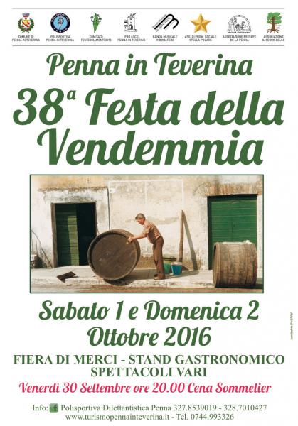 38°Festa della Vendemmia - Penna in Teverina (Tr)
