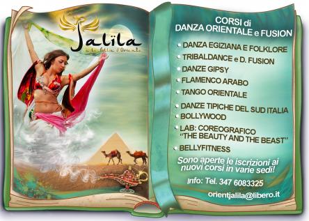 Corsi di Danza Orientale e Fusion con Jalila
