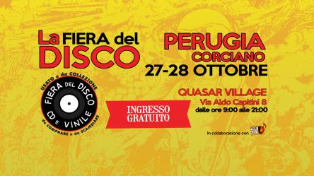 Fiera del Disco in Vinile di Perugia