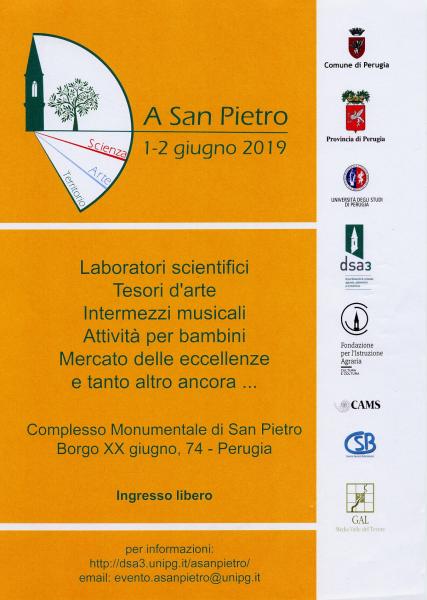 A San Pietro ... Scienza Arte e Territorio