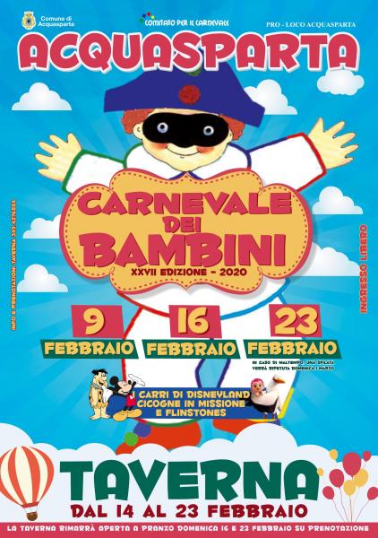 Carnevale dei bambini di Acquasparta