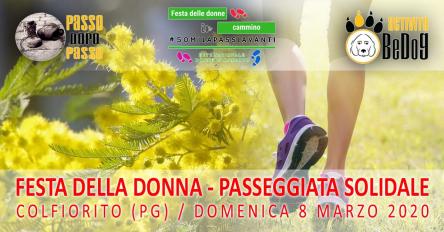 Passeggiata solidale per la Festa delle Donne