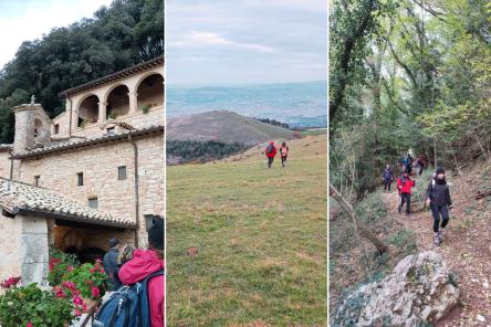 Dall'Eremo delle Carceri alla cima del Subasio