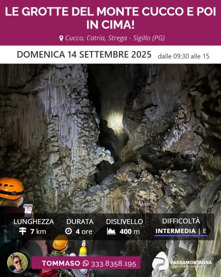 Le grotte del Monte Cucco e poi in cima!