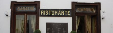 Ristorante Sabatini il giardino del corso